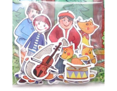 Marionetino Budulínek Scéna s figurkami