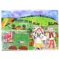 Hyperion MARIONETINO Bábkové divadlo bez tyčiek Čert, Honza a Káča 5