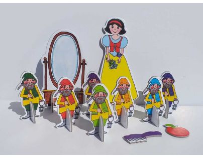 Marionetino Snehulienka a sedem trpaslíkov