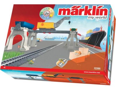 Märklin My World Překladiště s jeřábem
