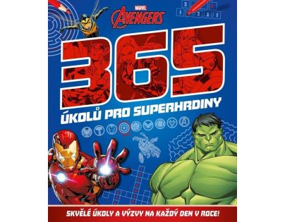 Egmont Marvel Avengers 365 úkolů pro superhrdiny CZ verzia