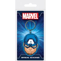 Pyramid International Marvel Gumová kľúčenka Captain America