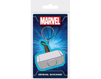 Pyramid International Marvel Gumová kľúčenka Thorovo kladivo