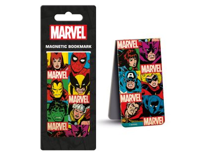 Pyramid International Marvel Magnetická záložka Retro Grid