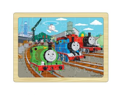 Learning Curve Tomáš a jeho přátelé Puzzle dřevěné 24 ks na desce