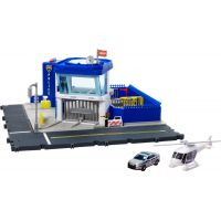 Matchbox Action Drivers Dobrodružný herný set policajnej stanice so svetlami a zvukmi 2