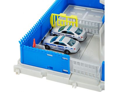 Matchbox Action Drivers Dobrodružný herný set policajnej stanice so svetlami a zvukmi