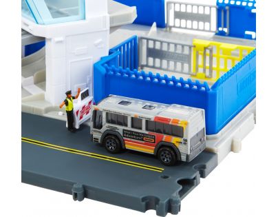 Matchbox Action Drivers Dobrodružný herný set policajnej stanice so svetlami a zvukmi