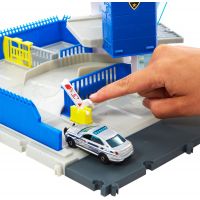Matchbox Action Drivers Dobrodružný herný set policajnej stanice so svetlami a zvukmi 5