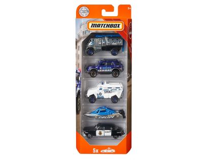 Matchbox Angličák polícia 5ks