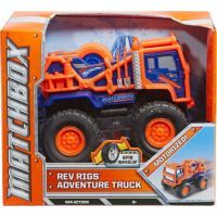 Matchbox MBX Auta na setrvačník ASS - Kamion modro-oranžový 2