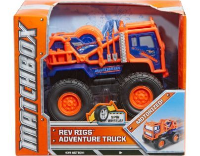 Matchbox MBX Auta na setrvačník ASS - Kamion modro-oranžový