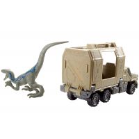 Matchbox Jurský svět Dino transportéři Armored Raptor Hauler 2