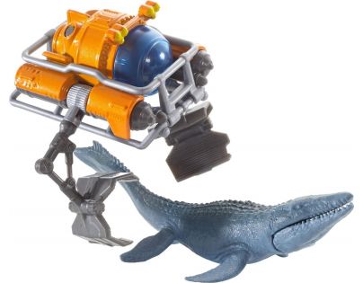Matchbox Jurský svět Dino transportéři Mosasaurus Sea Sub