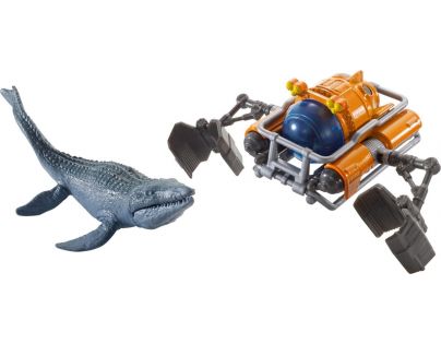 Matchbox Jurský svět Dino transportéři Mosasaurus Sea Sub