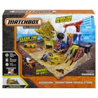Matchbox BLM16 střední hrací set - Demolice 2