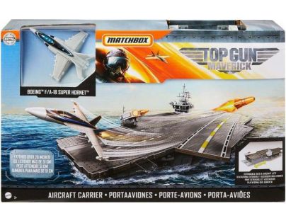 Matchbox Top Gun lietadlová loď