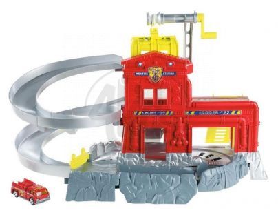MATCHBOX - Cliffhanger velká připojovací sada - Hasičská stanice W5882