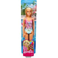 Mattel Barbie blondínka v plavkách ružovomodré 6