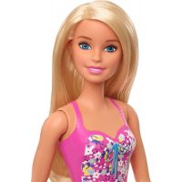 Mattel Barbie blondínka v plavkách ružovomodré 4