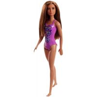 Mattel Barbie v plavkách fialová so vzorom 2