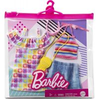 Mattel Barbie 2 ks oblečky v praktickém balení GRC91 3