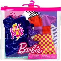 Mattel Barbie 2 ks oblečky 30 cm v praktickém balení HBV69 2