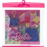 Mattel Barbie 2 ks oblečky v praktickom balení HRH42 2