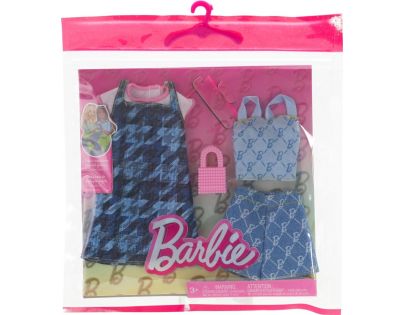 Mattel Barbie Oblečky v praktickom balení 2 ks HRH45