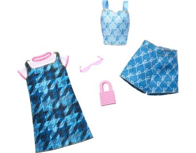 Mattel Barbie Oblečky v praktickom balení 2 ks HRH45