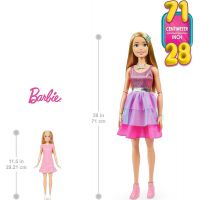 Mattel Barbie Bábika blondínka vysoká 71 cm 2
