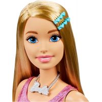 Mattel Barbie Bábika blondínka vysoká 71 cm 4