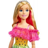 Mattel Barbie Bábika blondínka s melírmi vysoká 71 cm 2