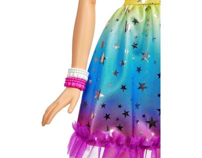 Mattel Barbie Bábika blondínka s melírmi vysoká 71 cm