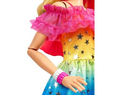 Mattel Barbie Bábika blondínka s melírmi vysoká 71 cm