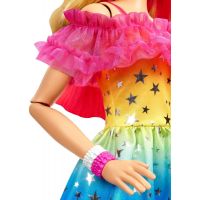 Mattel Barbie Bábika blondínka s melírmi vysoká 71 cm 3