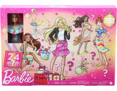 Mattel Barbie adventný kalendár Fashion