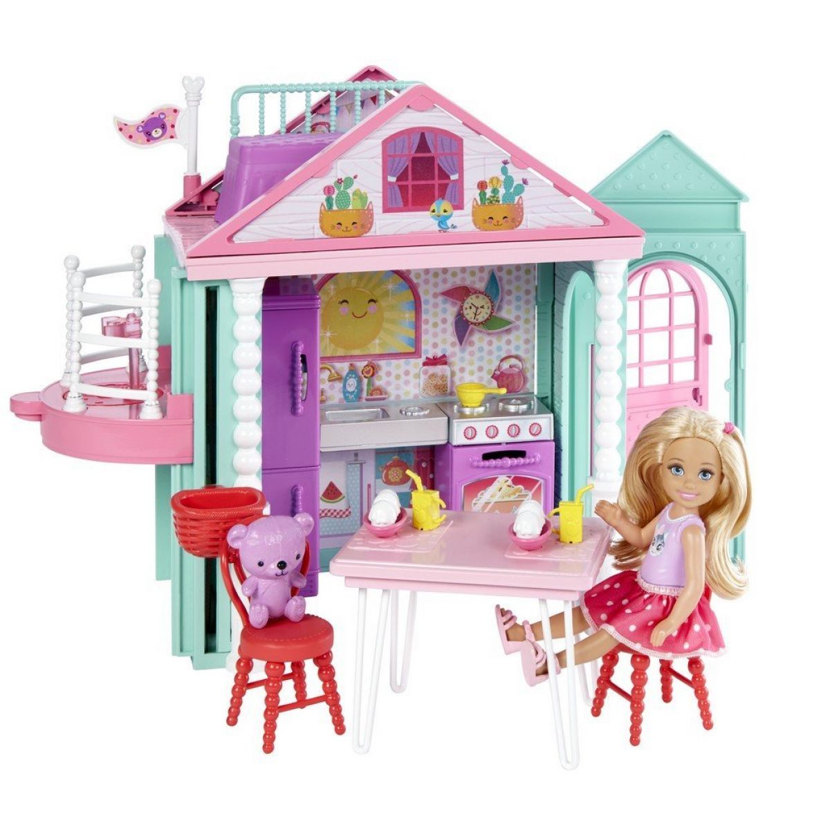 Mattel Bábika Barbie Chelsea a Domček