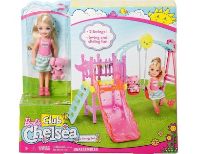 Mattel Barbie Chelsea a doplňky Dětské hřiště