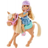 Mattel Barbie Víla Chelsea a poník 2
