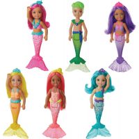 Mattel Barbie Chelsea morská panna farebné