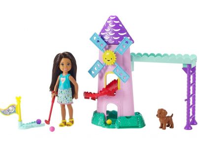 Mattel Barbie Chelsea s doplnkami veterný mlyn