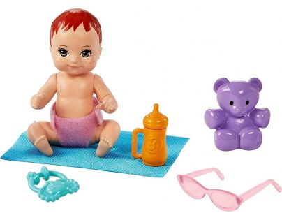 Mattel Barbie Chůva Herní set kočárek