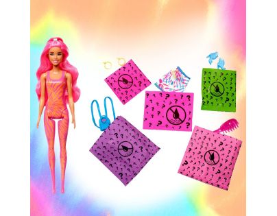 Mattel Barbie Color Reveal Barbie neónová batika