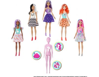 Mattel Barbie color reveal Barbie vlna 1