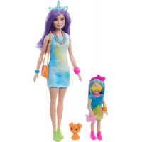 Mattel Barbie Color Reveal neónová batika Darčekový Set 4