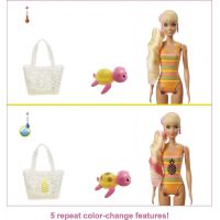 Mattel Barbie Color Reveal Bábika Pena plná zábavy Ananas 3