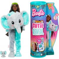 Mattel Barbie Cutie Reveal Barbie Džungľa Slon 29 cm