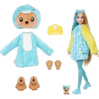 Mattel Barbie Cutie Reveal Barbie v kostýme Medvedík v modrom kostýme Delfína 2
