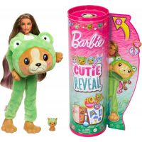 Mattel Barbie Cutie Reveal Barbie v kostýme Psík v zelenom kostýme Žabky